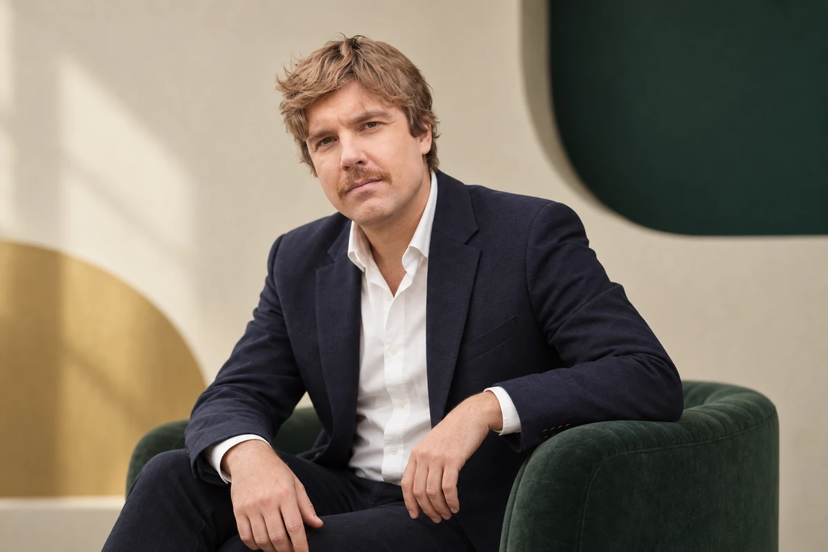 Portrait éditorial généré de Adrien Montfort