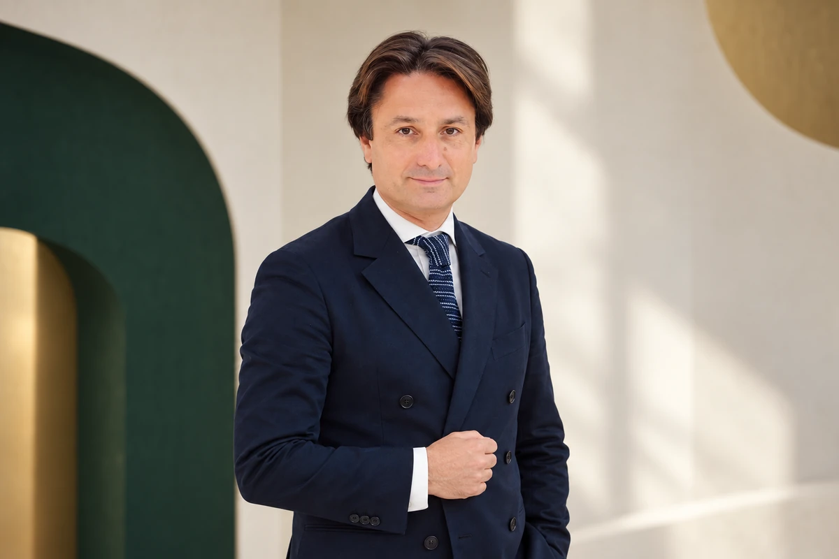 Portrait éditorial généré de Axel Dumas