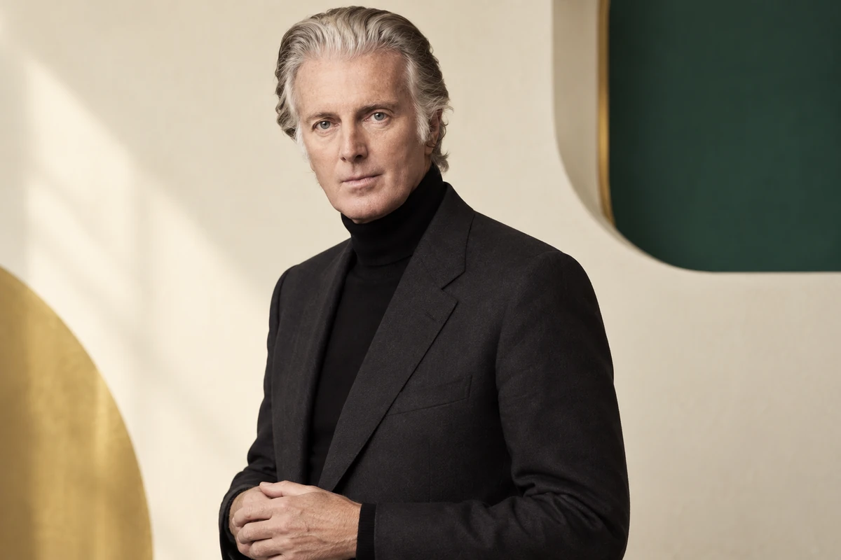 Portrait éditorial généré de Hubert de Givenchy