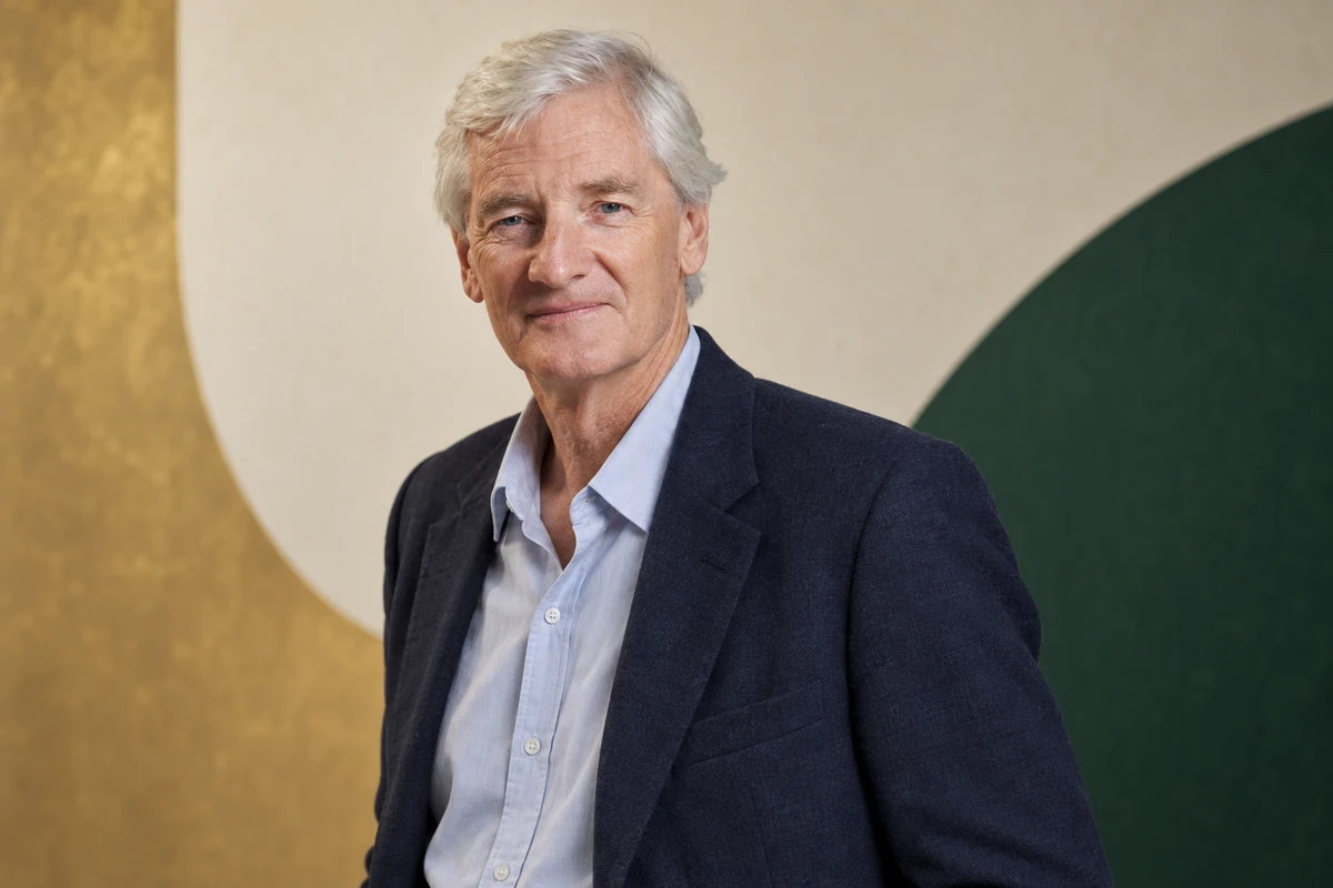 Portrait éditorial généré de James Dyson