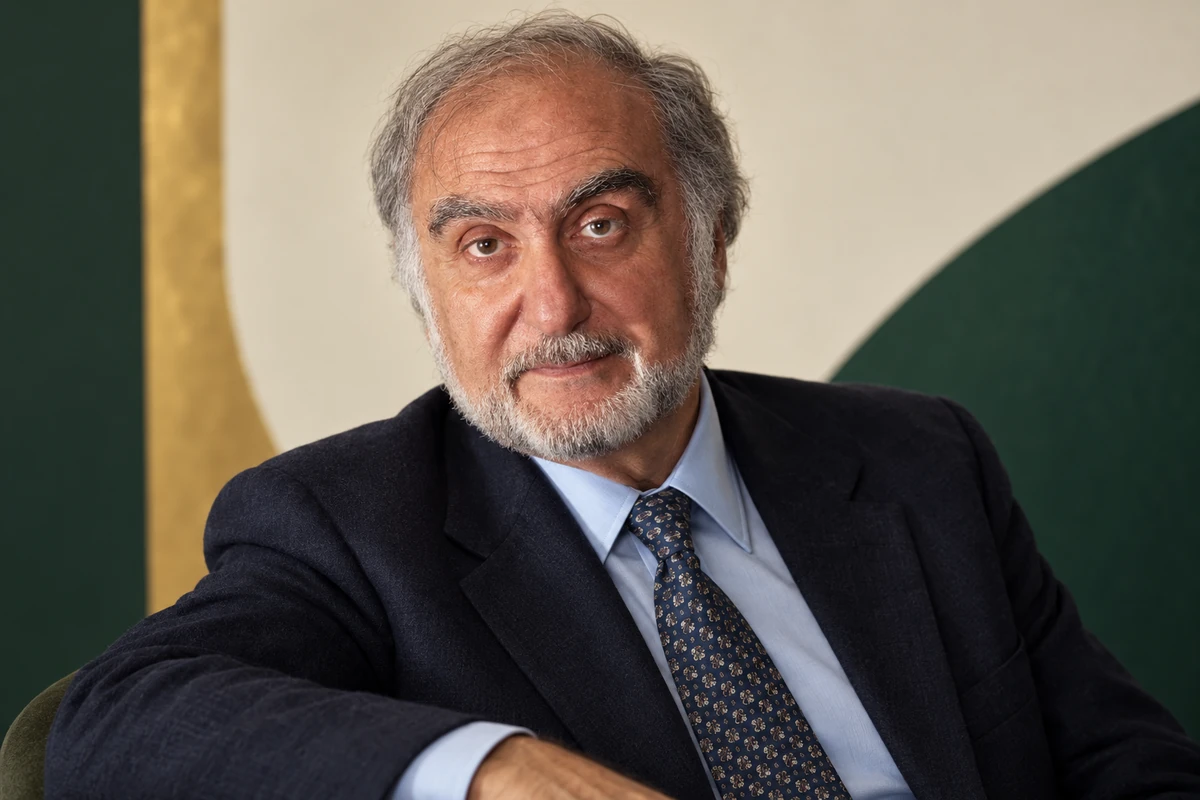 Portrait éditorial généré de Nicolas G. Hayek