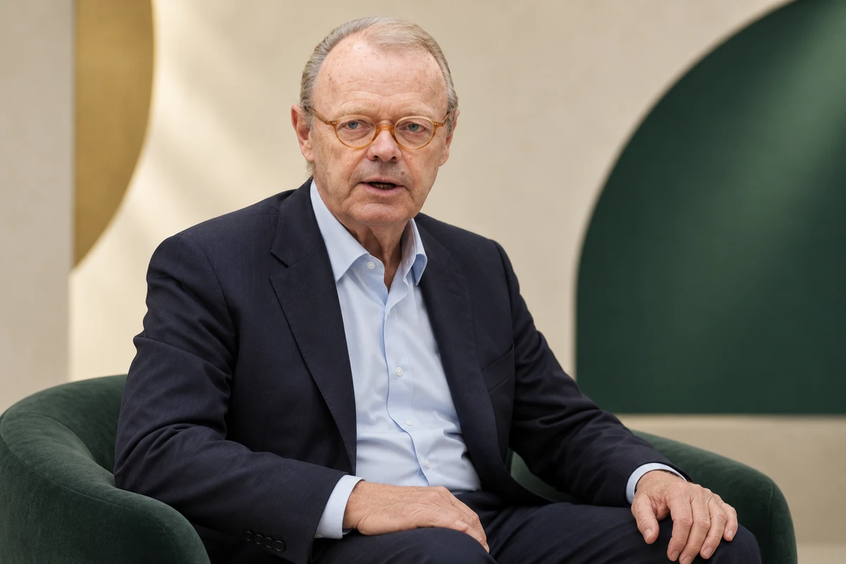 Portrait éditorial généré de Patrick Thomas