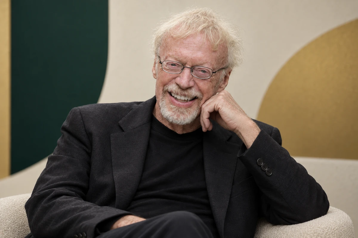 Portrait éditorial généré de Phil Knight