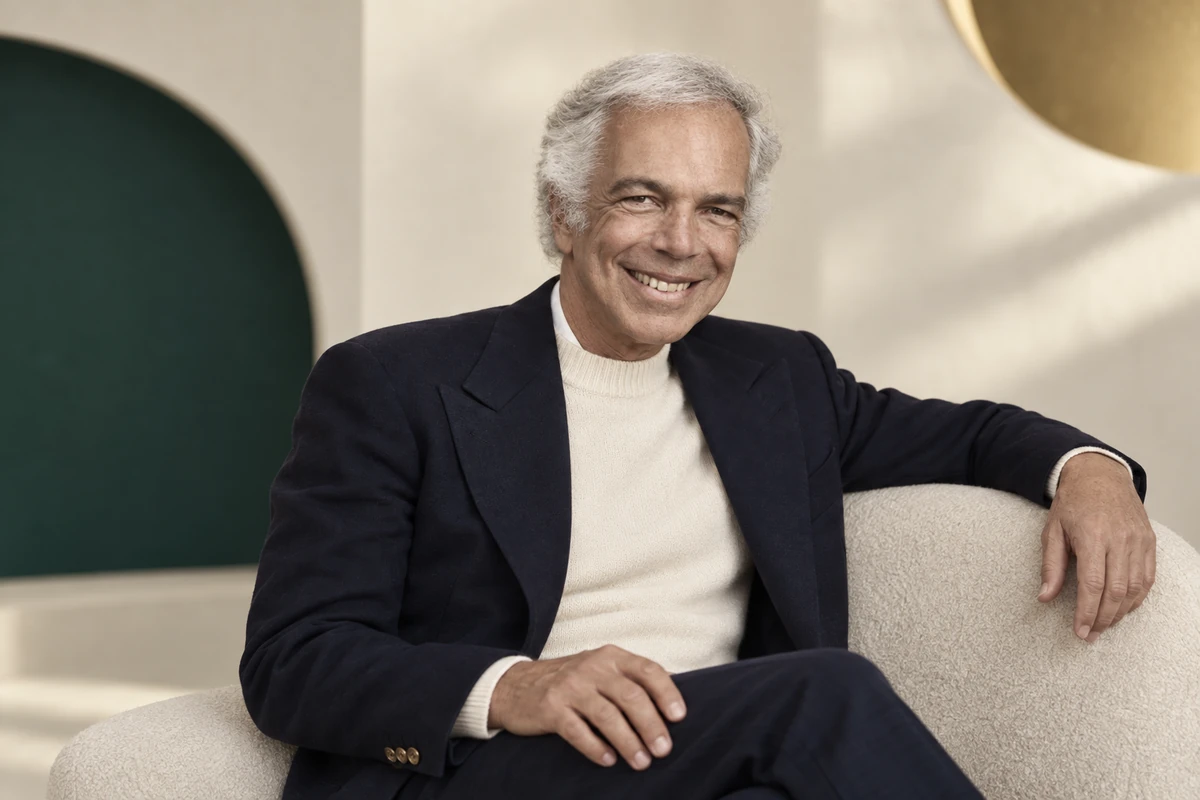 Portrait éditorial généré de Ralph Lauren